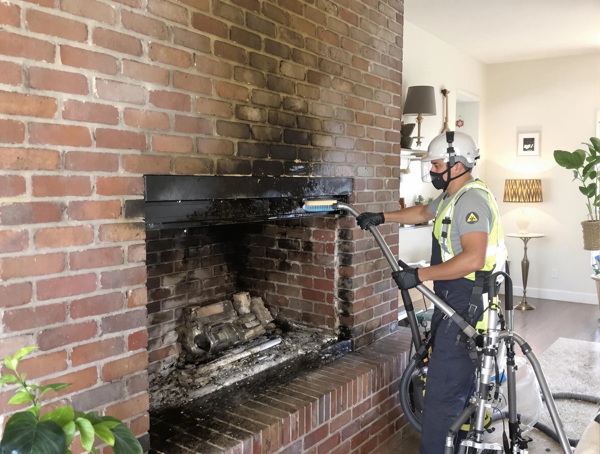 Woodbridge Chimney Sweep providing fireplace cleaning services in Woodbridge, NJ