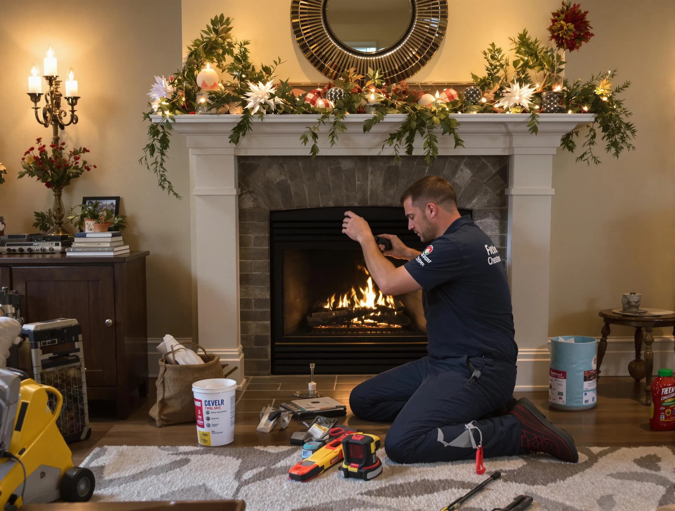 Woodbridge Chimney Sweep offering fireplace maintenance services in Woodbridge, NJ