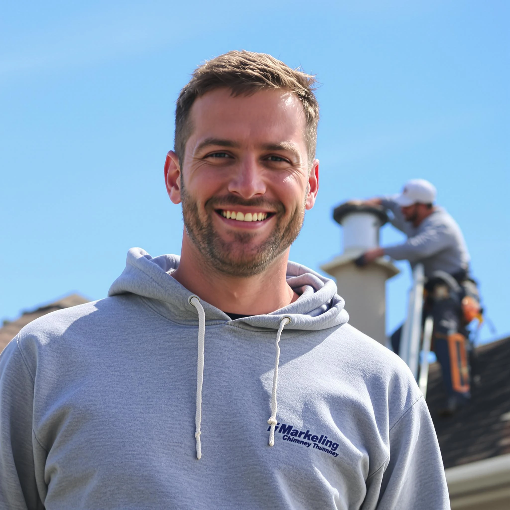 The Woodbridge Chimney Sweep team.