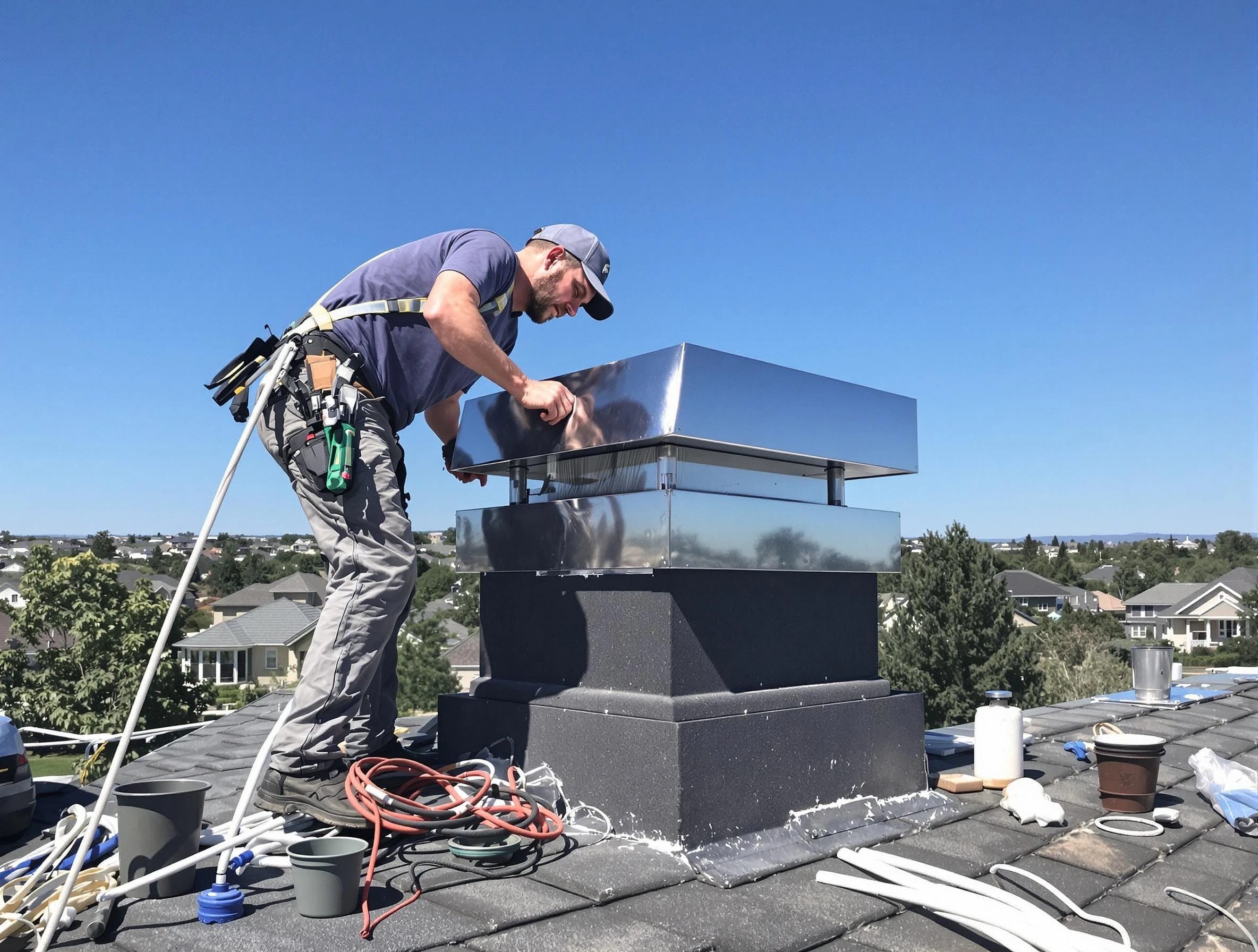 Chimney Cap Services service in Woodbridge, NJ